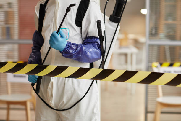 Professional Unattended Death Cleanup technician working in Elwood, IN